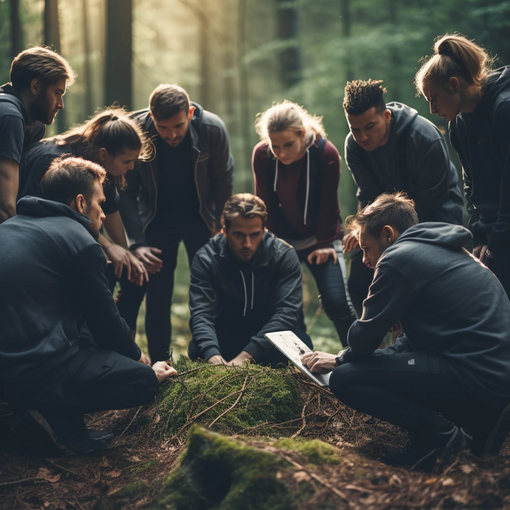 fotograf team building munte